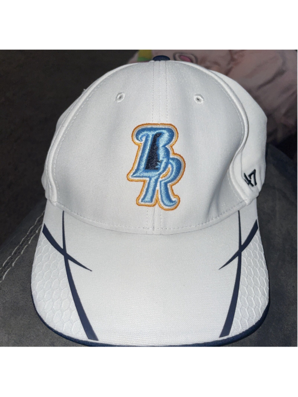 Wilmington Blue Rocks MiLB White Snapback ‘47 Brand Adult Cap OSFM